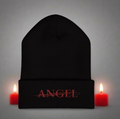 angel embroidered beanie