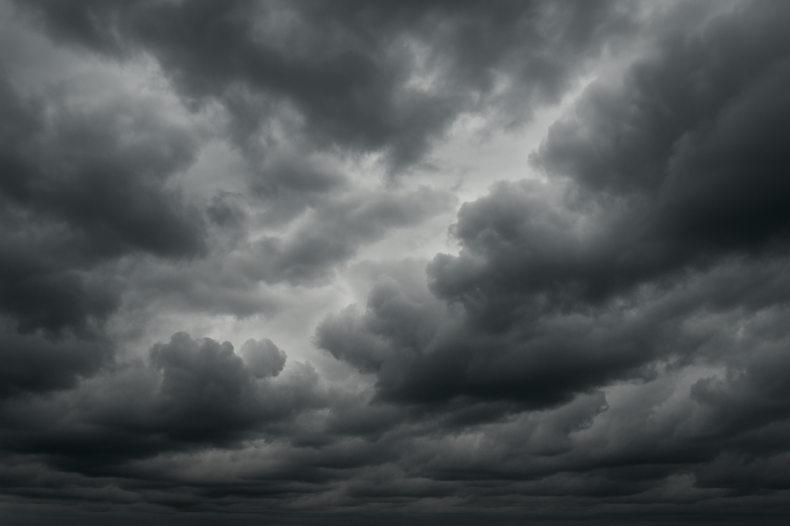 grey clouds